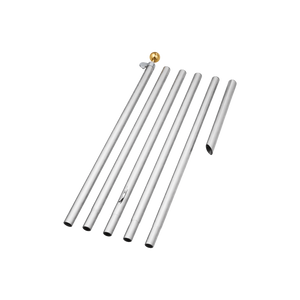 Mât de drapeau divisible 600cm argent