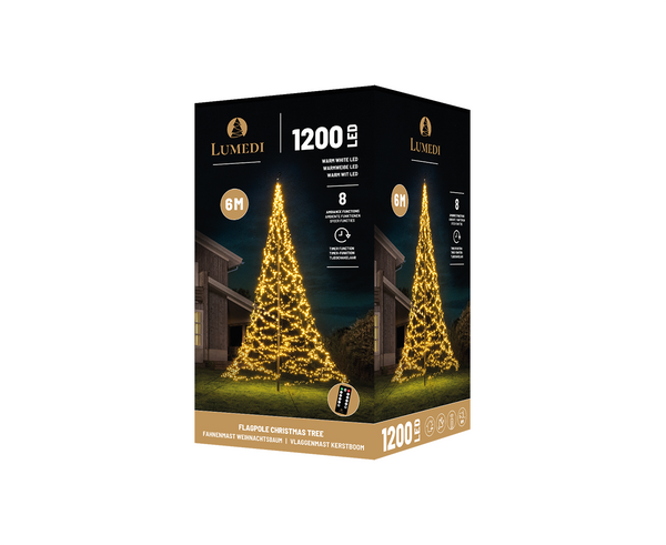 Lumedi Classic 1200 led | 6 meter | warm wit