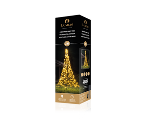 Lumedi Classic 480 LED | 3 mètres | mât inclus | blanc chaud