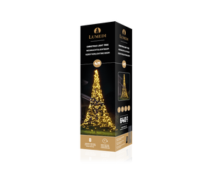 Lumedi Classic 640 LED | 4 mètres | mât inclus | blanc chaud
