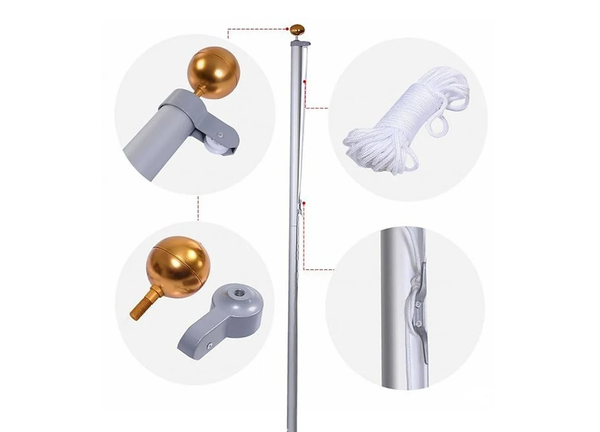 Deelbare-mast-zilver-Overzicht